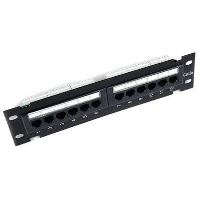 12 портів UTP кат. 5Е Патч панель 99-10027241 фото