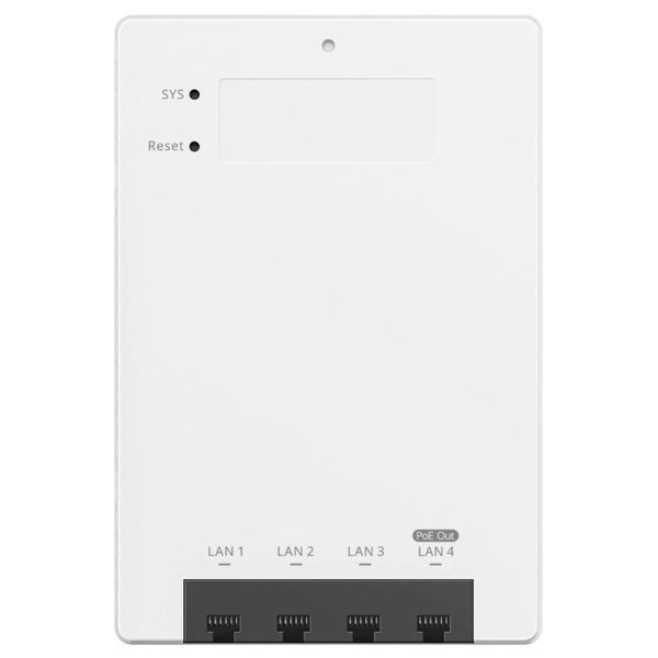 Ruijie Reyee RG-RAP72-Wall Wi-Fi 7 внутрішня дводіапазонна Точка доступу 99-10026803 фото