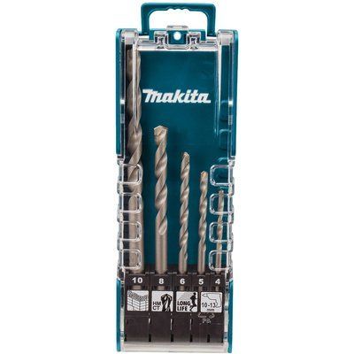 Makita (E-11536) Набір свердел бетону 5 шт long Life 99-00014284 фото