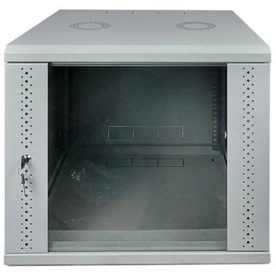 EServer 9U 600х350х503 стекло, серая Шкаф 99-10027975 фото