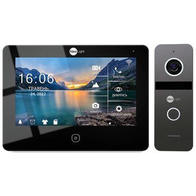 Neolight NeoKIT HD Pro WF B/Graphite Комплект відеодомофона 99-00015938 фото