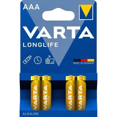 VARTA LONGLIFE BLI 4 ALKALINE Батарейка AAA 99-00009616 фото