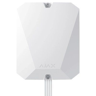 Проводная охранная централь Ajax Superior Hub Hybrid (4G) white Fibra 99-10034538 фото
