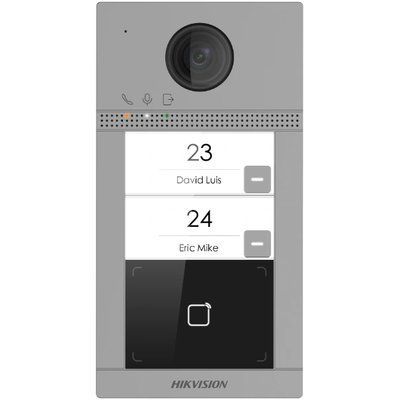 DS-KV8213-WME1(C)/Flush Wi-Fi IP65, IK08 Виклична панель Hikvision 99-00015583 фото