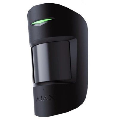 Бездротовий сповіщувач руху з мікрохвильовим сенсором Ajax Superior MotionProtect Plus black Jeweller 99-00014684 фото