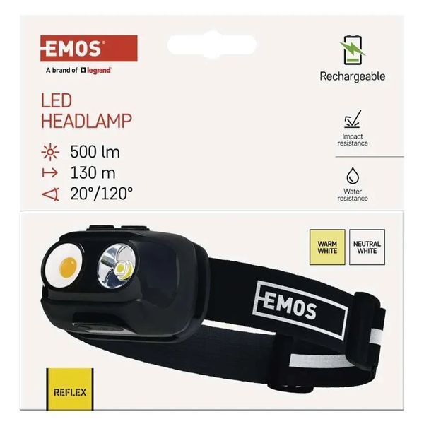 EMOS P3542 500Lm Li-Ion Фонарь LED 99-10028275 фото