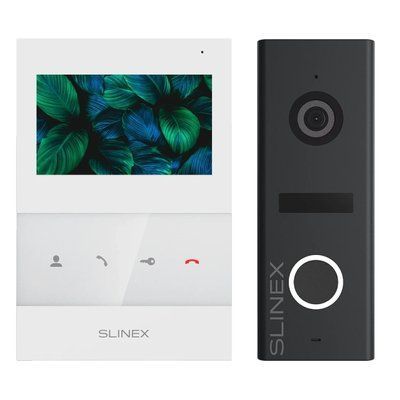 Slinex SQ-04 White + ML-17HR Graphite Комплект видеодомофона 99-00024899 фото