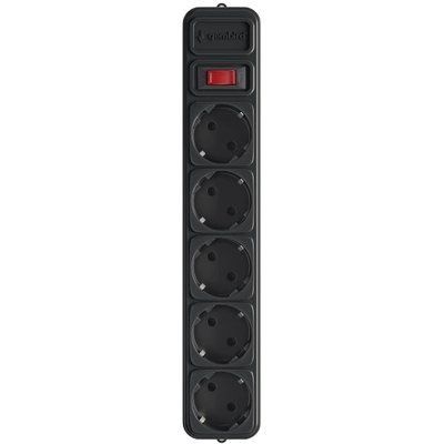 Gembird SPG5-G-10B Сетевой фильтр 3 м кабель 5 розеток 99-00020978 фото