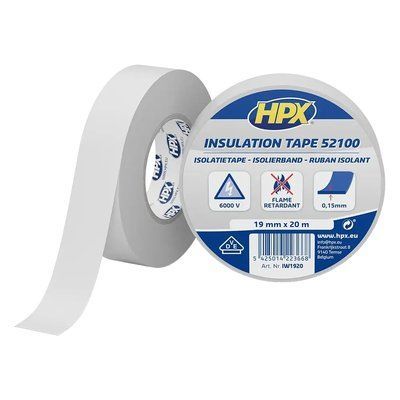 HPX IW1920 HPX52100 19мм х 20м Лента ПВХ изоляционная 99-00023221 фото