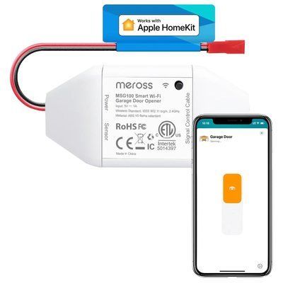 Meross MSG100HK(EU) Розумний пристрій відкриття гаражних дверей 99-00018758 фото