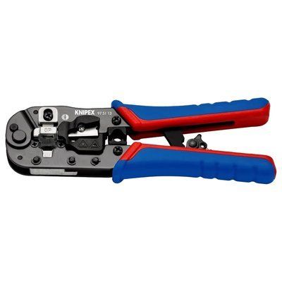 KNIPEX 97 51 13 Western RJ45 Прес-кліщі для штекерів 99-10026058 фото