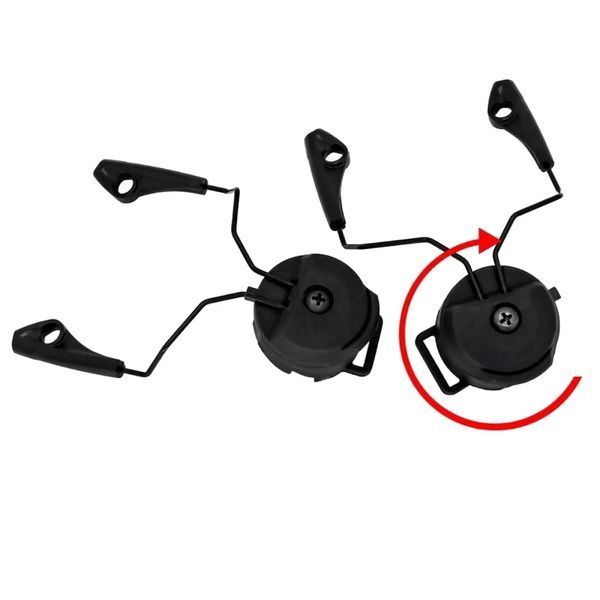 ACM Headset Helmet Rail Адаптер для стрелковых наушников Howard Impact Sport 99-00011173 фото