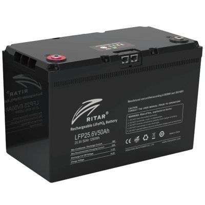 Ritar LFP25.6V50AH G3 з системою підігріву та bluetooth Акумуляторна батарея 99-00016686 фото