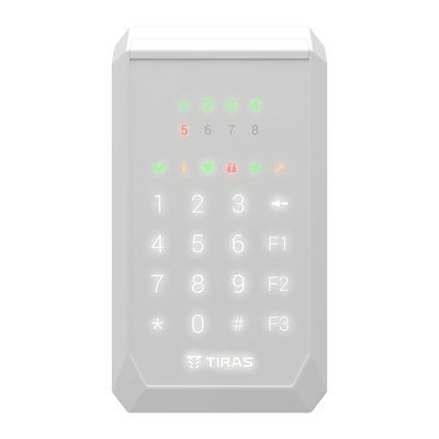 Tiras K-PAD8+(white) Клавиатура Тирас 99-00010046 фото
