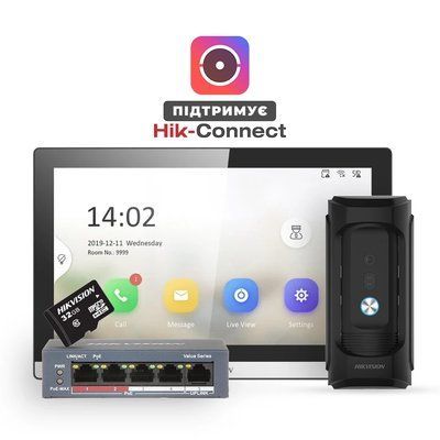 DS-KB8113-IME1(B) UKR+DS-KH6350-TE1+HS-TF Комплект 99-00020056 фото