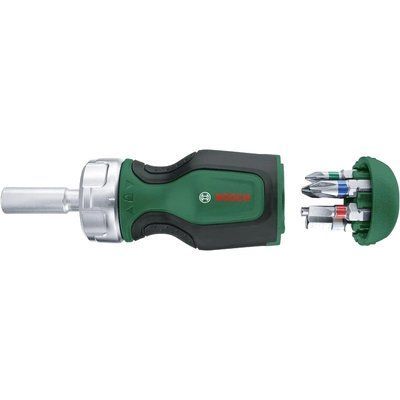 Bosch Stubby (1600A027PK) с трещоткой + 6 бит Отвертка 99-00023364 фото