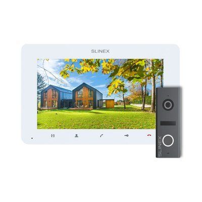 Slinex SM-07 White + ML-17HD Graphite Комплект відеодомофона 99-10035999 фото