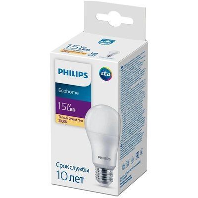 Philips Ecohome LED E27830 Лампочка Bulb 15W 1350lm 99-00015244 фото