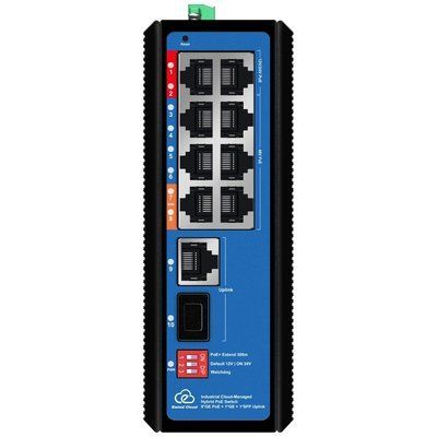 Ewind EW-EPIS3910SH-8GE AI PoE Комутатор 10 портів керований 99-10036672 фото