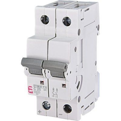 ЕТІ ETIMAT P10-DC 2p C25 (10 kA) Автоматичний вимикач 99-10034778 фото