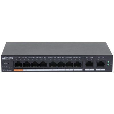 Dahua DH-CS4010-8ET-60 PoE Комутатор 10 портів керований 99-00023172 фото