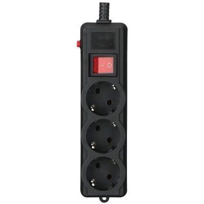 Gembird SPG3-G-10B-PRO Сетевой фильтр 3 м кабель 3 розетки 99-00020981 фото