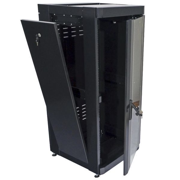 19" 33U 610х675 Шафа посилена чорна 116502 фото