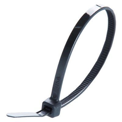 E.next e.ct.stand.280.4.black 4х280 (100 шт) Стяжка кабельна 99-10024667 фото
