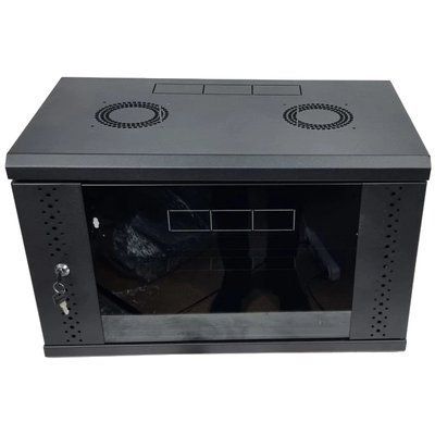 EServer 6U Шафа скло чорне 99-00020323 фото