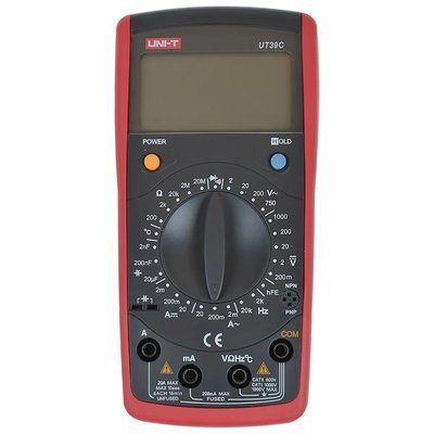 UNI-T UT-39C Цифровой мультиметр 99-00009079 фото