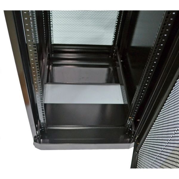 UA-MGSE4268MPB Шкаф 19" 42U, 610х865 мм (Ш*Г), усиленный, перфорированная дверь (66%), черный 99-00008102 фото