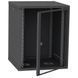 IPCOM СН-18U 600х450 скло RAL9005 Шафа серверна 121745 фото 2