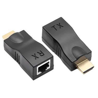 Voltronic 30 м 720P-cat5e, 1080P-cat6e Пасивний подовжувач HDMI сигналу по UTP кабелю 121058 фото