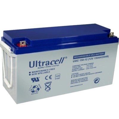 Ultracell UCG150-12 150А&bull;г 12В гелева Свинцево-кислотна акумуляторна батарея 99-00015955 фото