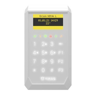 Tiras K-PAD OLED (white) Сенсорная клавиатура OLED Тирас 99-00009501 фото