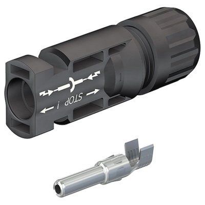 Staubli MC-plug PV-KST4/6I-UR 5-6мм MC-4 конектор (папа) 99-00013470 фото