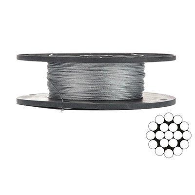 APRO 1.5мм DIN 3053 (1x19) бухта 200м Трос оцинкований 99-10035138 фото