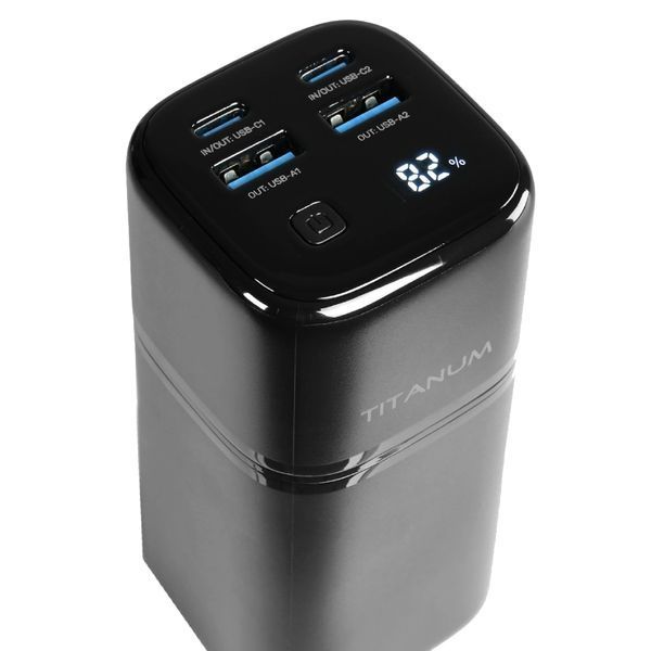 Videx TITANUM WP33 PD70W Black 20000mAh Повербанк 99-10027789 фото