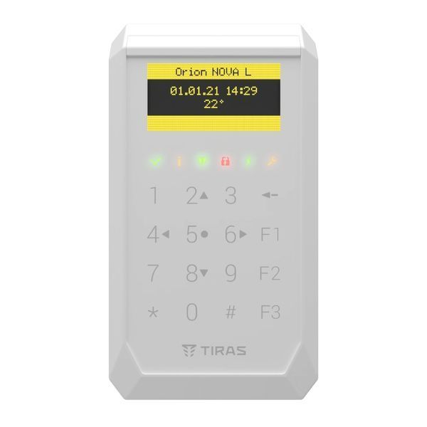 Tiras K-PAD OLED (white) Сенсорная клавиатура OLED Тирас 99-00009501 фото