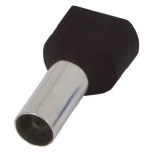 Enext e.terminal.stand.te.2.1.5.black 100 шт втулковий чорний Ізольований накінечник 99-10024671 фото