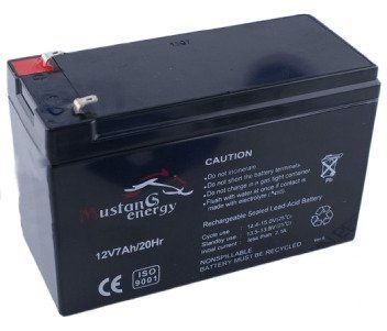 Mustang Energy 12V7,2Ah/20Hr Акумуляторна батарея 99-00005252 фото