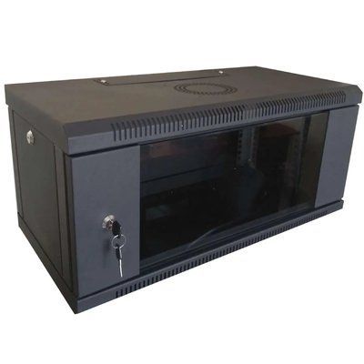 Hypernet WMNC-35-6U-FLAT-BLACK 6U 600x350 черный Шкаф коммутационный 99-00022007 фото