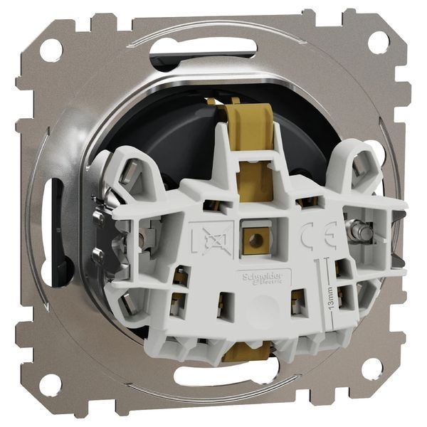 Schneider Electric Sedna Design & Elements SDD114022 Розетка з заземленням та зі шторками Чорний Sedna Design 99-00021767 фото