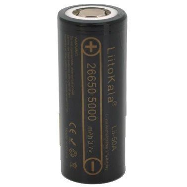 LiitoKala 26650 Li-Ion Lii-50A 5000mah Аккумулятор 99-00019129 фото