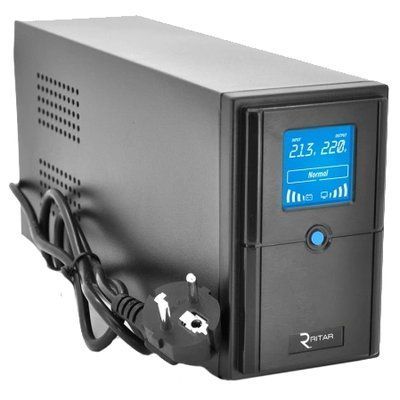 Ritar E-RTM600 ELF-D LCD (360W) Джерело безперебійного живлення 99-10035853 фото