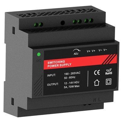 Kraft PSU-1205DIN(P) Джерело безперебійного живлення 99-10025255 фото
