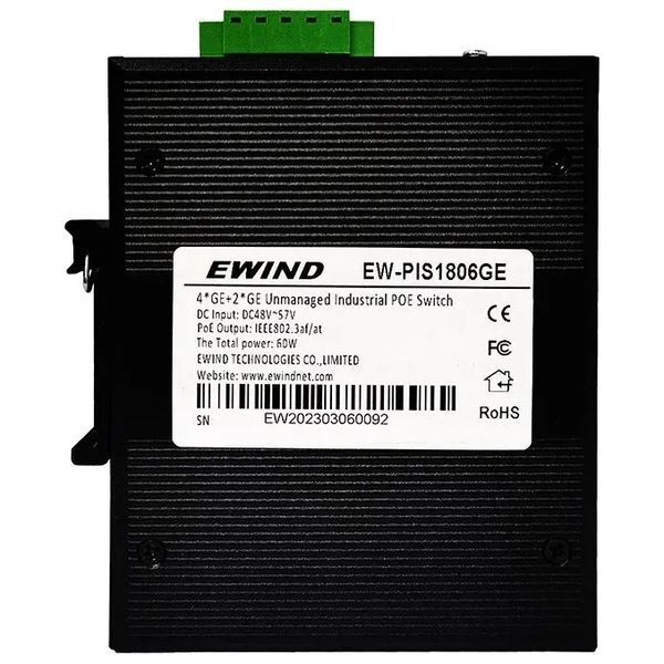 Ewind EW-PIS1806GE Комутатор 6 портів некерований 99-10025833 фото
