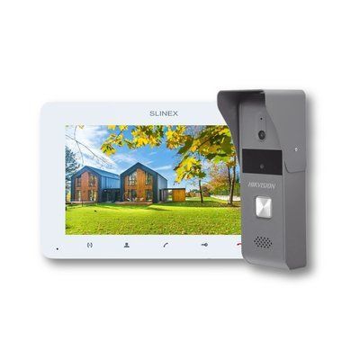 Slinex SM-07 white + Hikvision DS-KB2421-IM Комплект 99-00017086 фото