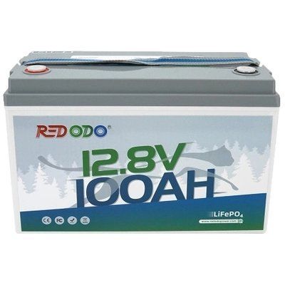 Redodo 12.8В 100А&bull;год 100А Літієва акумуляторна батарея 115843 фото