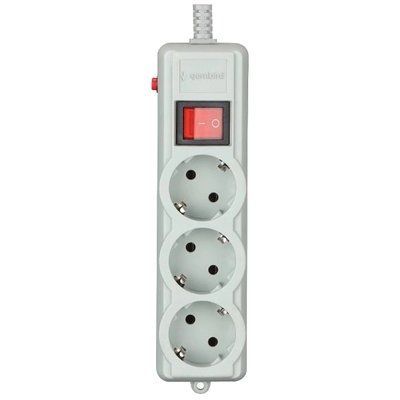 Gembird SPG3-G-6G-PRO Сетевой фильтр 1.8 м кабель 3 розеток 99-00020989 фото